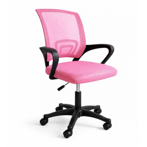 Fotel biurowy obrotowy mikrosiatka do biurka KO25R