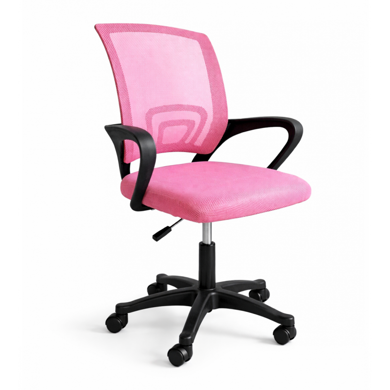 Fotel biurowy obrotowy mikrosiatka do biurka KO25R