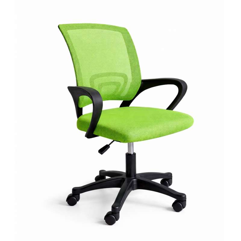 Fotel biurowy obrotowy mikrosiatka do biurka KO25ZIE