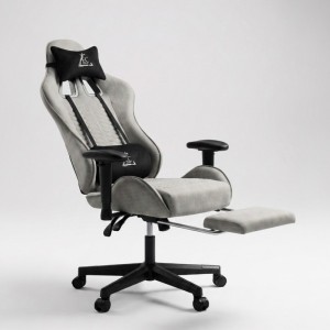 Fotel gamingowy obrotowy EvoChair z masażerem i regulowanymi podłokietnikami KO45SZ-MAT