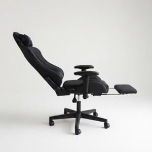 Fotel gamingowy obrotowy EvoChair z masażerem i regulowanymi podłokietnikami KO45CZ