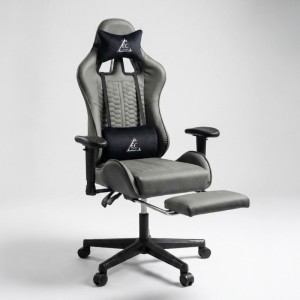 Fotel gamingowy obrotowy EvoChair z masażerem i regulowanymi podłokietnikami KO45SZ