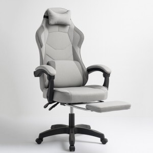 Fotel gamingowy obrotowy VECTOR z masażerem podnóżkiem KO48SZ