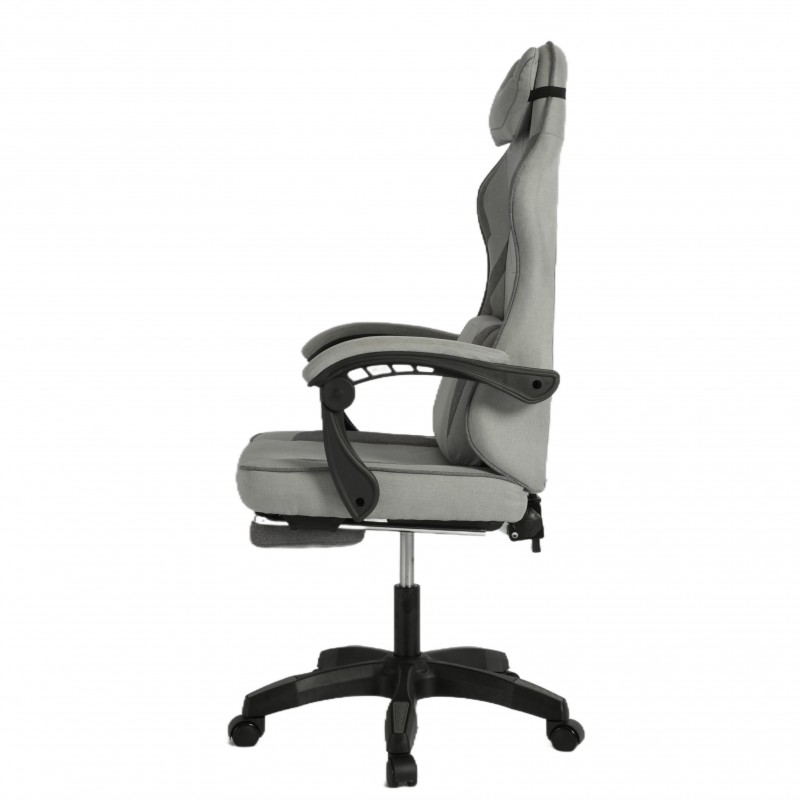 Fotel gamingowy obrotowy VECTOR z masażerem podnóżkiem KO48SZ