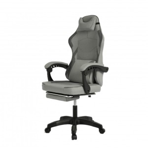 Fotel gamingowy obrotowy VECTOR z masażerem podnóżkiem KO48SZ