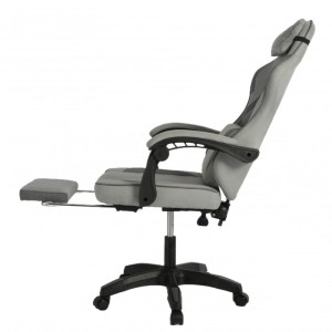 Fotel gamingowy obrotowy VECTOR z masażerem podnóżkiem KO48SZ