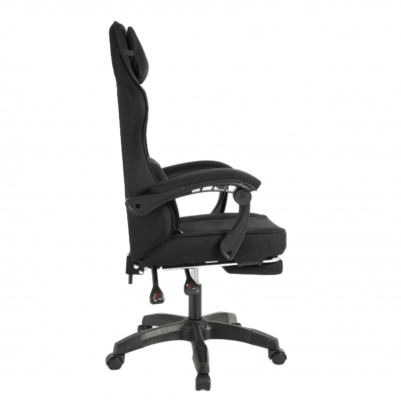 Fotel gamingowy obrotowy VECTOR z masażerem i podnóżkiem KO48CZ