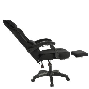 Fotel gamingowy obrotowy VECTOR z masażerem i podnóżkiem KO48CZ