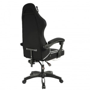 Fotel gamingowy obrotowy VECTOR z masażerem i podnóżkiem KO48B