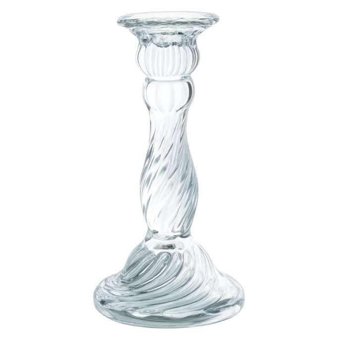 Świecznik dekoracyjny, szklany Glamour 16,5 cm - SW16