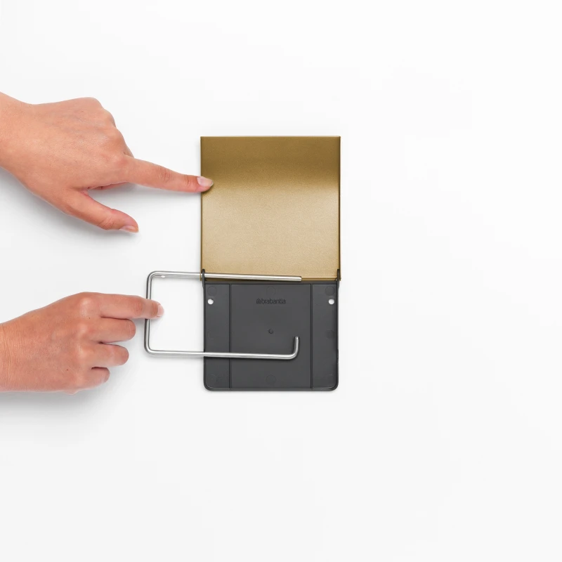 Brabantia, Uchwyt na papier toaletowy Renew Warm Gold 255205