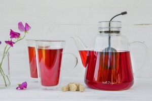 Vialli Design, dzbanel-zaparzacz do herbaty Amo czarny 1500ml