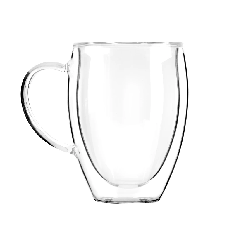 Vialli Design, komplet 2 szklanek wysokich z podwójną ścianką i uszkiem Noa 360 ml 29774