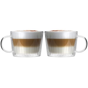 Vialli Design, komplet 2 filiżanek z podwójną ścianką 250 ml Livio Duo 1647