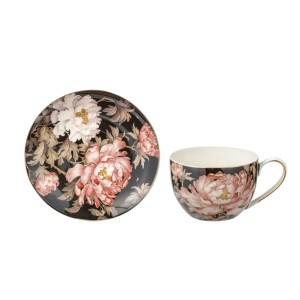 MCP, porcelanowa filiżanka 270ml  - Artistic Peony, piwonie