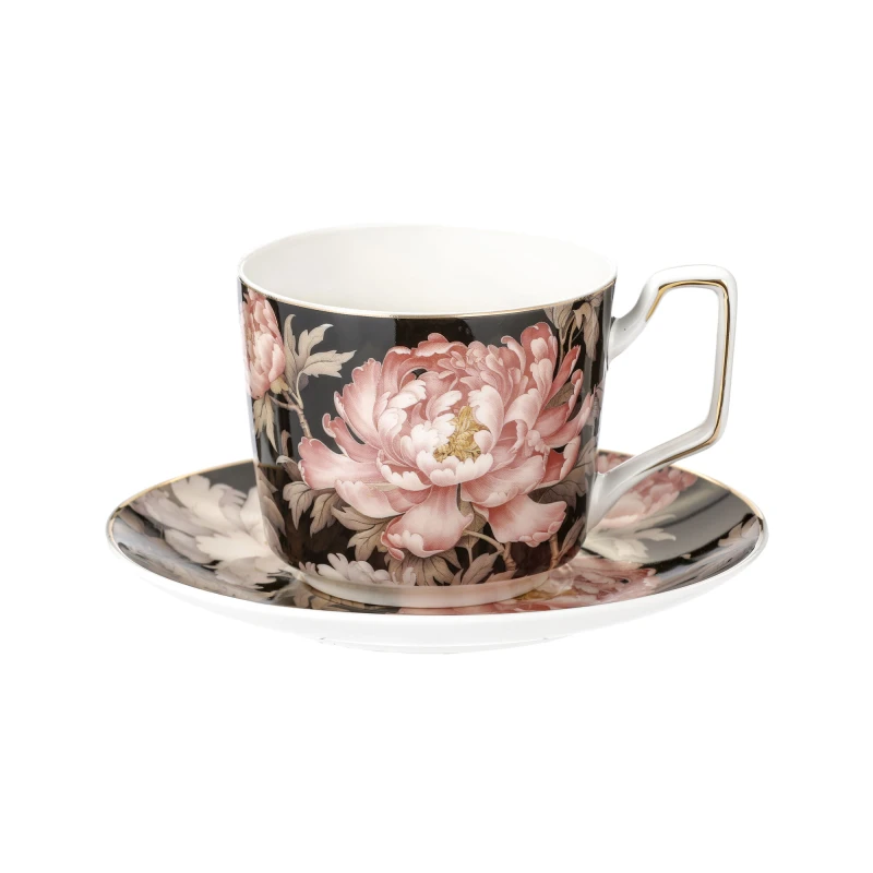 MCP, porcelanowa filiżanka 230ml  - Artistic Peony, piwonie