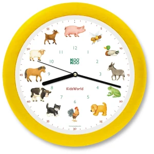 zegar animal żółty.webp