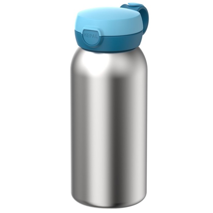 Mepal, butelka stalowa Flip Cap Campus 600ml - COOL BLUE