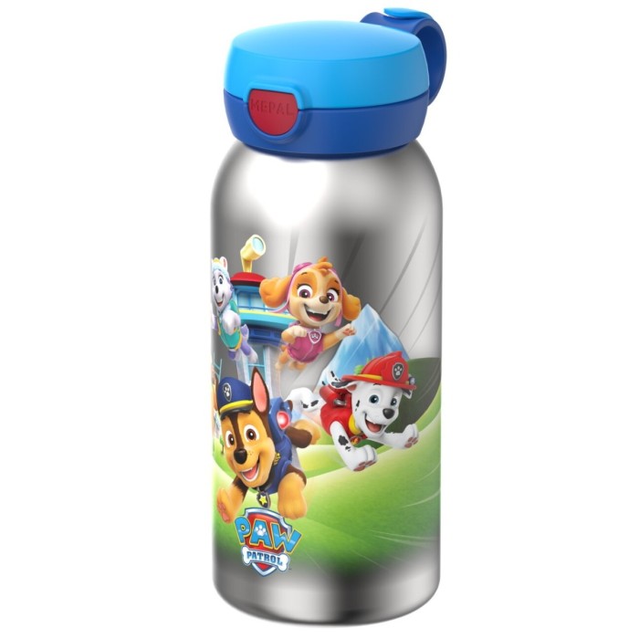Mepal, butelka stalowa Flip Cap Campus 600 ml Paw Patrol Pups