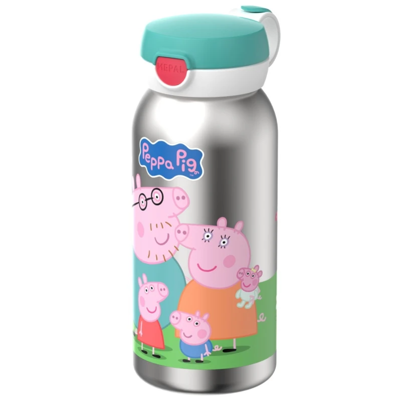 Mepal, butelka termiczna Flip Cap Campus 500 ml Peppa Pig