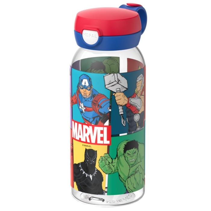 Mepal, butelka Flip Cap Campus 600ml - AVENGERS