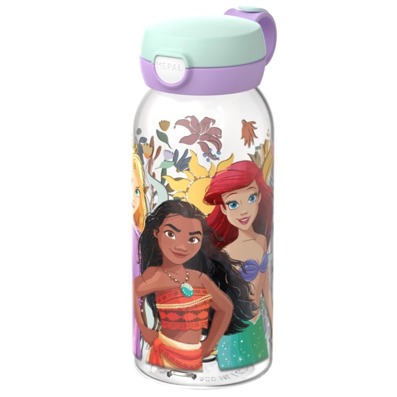 Mepal, butelka Flip Cap Campus 600ml - PRINCESS POWER