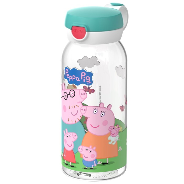 Mepal, butelka Flip Cap Campus 600ml - PEPPA PIG