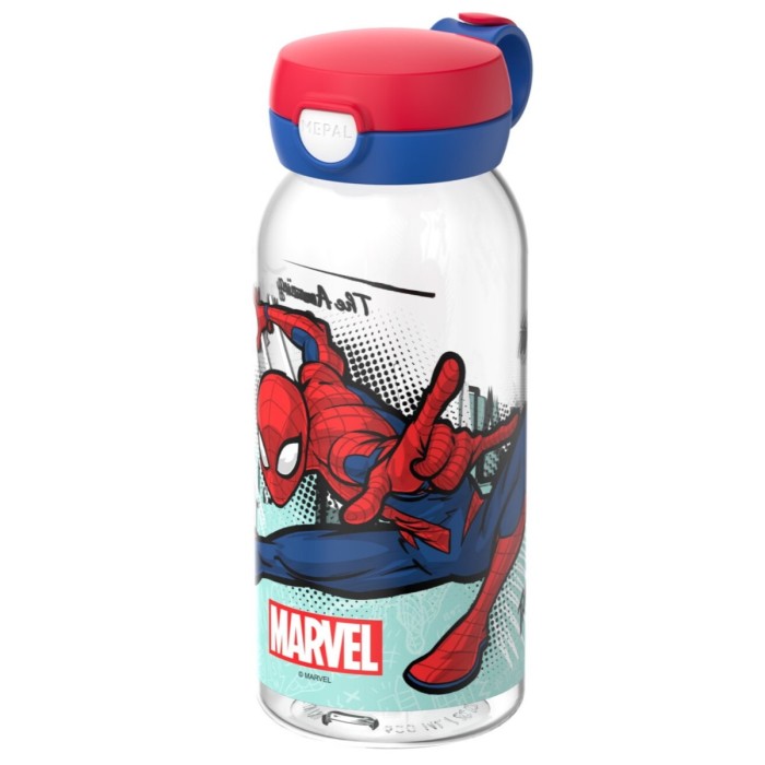Mepal, butelka Flip Cap Campus 600 ml Spiderman 107485065396