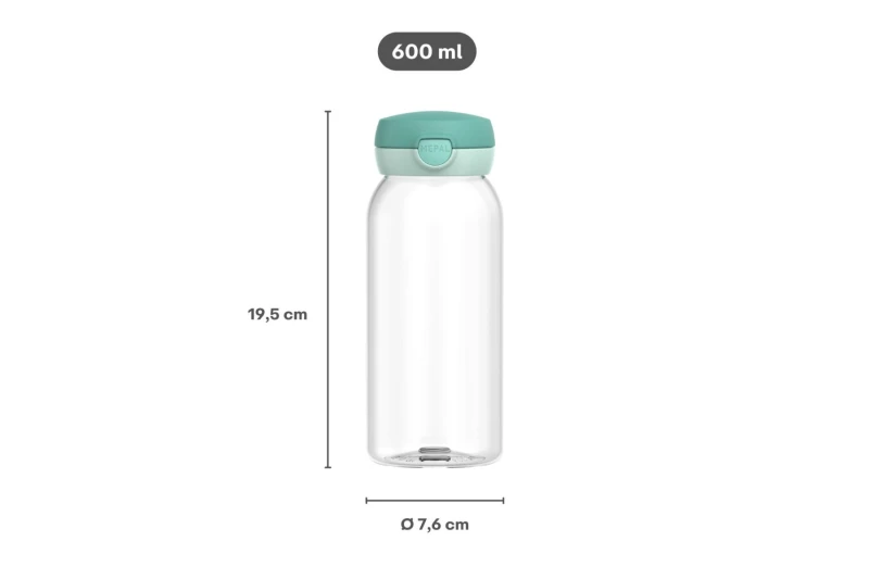 Butelka Flip Cap Campus 600 ml Little Farm 107485065399