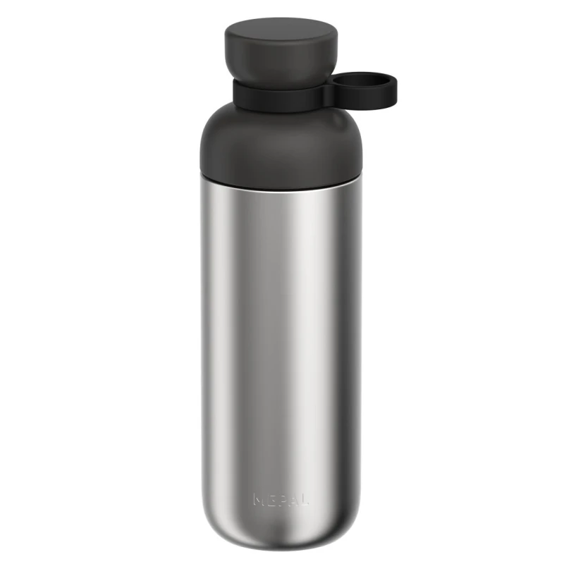Mepal, butelka na wodę stalowa Vita 700ml - NORDIC BLACK