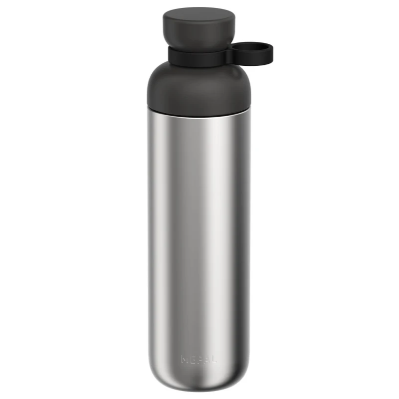 Mepal, butelka na wodę stalowa Vita 900ml - NORDIC BLACK