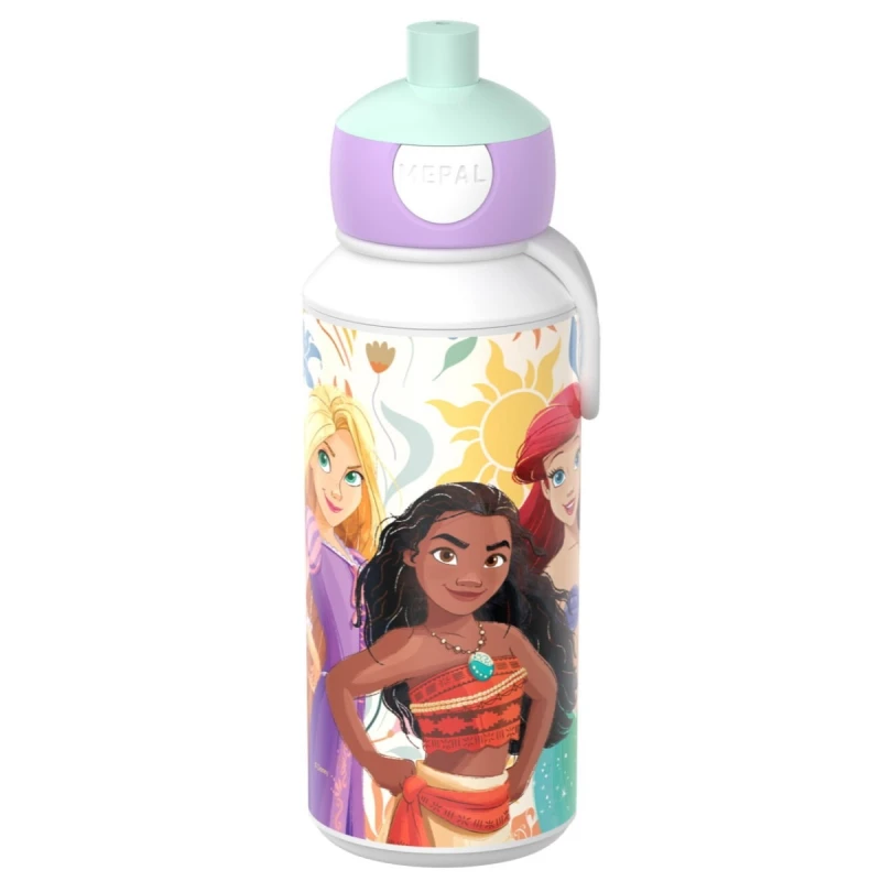 Mepal, butelka Pop-Up Campus 400ml - PRINCESS POWER