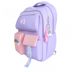 Plecak RAINBOW sweet szkolny uniwersalny kieszonki, odblaski PL160FIO