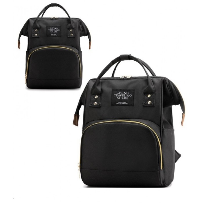 Torba, organizer, plecak dla mamy Czarny PLM10CZ