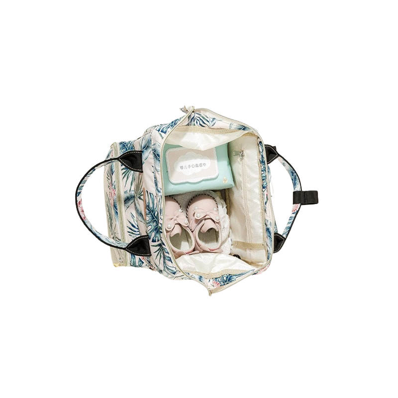 Torba, organizer do wózka plecak dla mamy Różowy 42x26x19cm PL152R