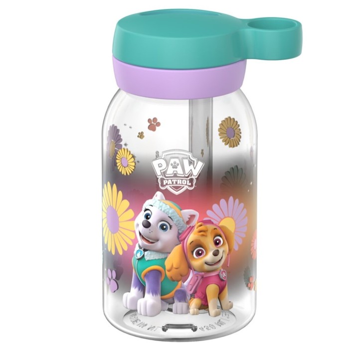 Mepal, Butelka ze słomką Campus 450 ml Paw Patrol Girls 107480065397