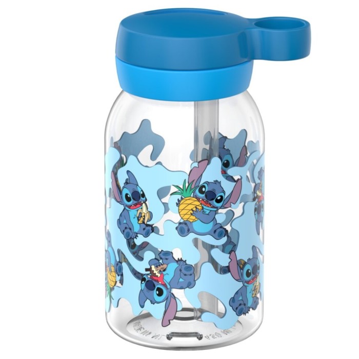 Mepal, Butelka ze słomką Campus 450 ml Stitch 107480065403