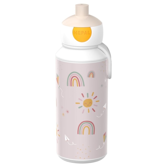 Mepal, Butelka Pop-Up Campus 400 ml Sunshine &amp; Rainbow 107410065245