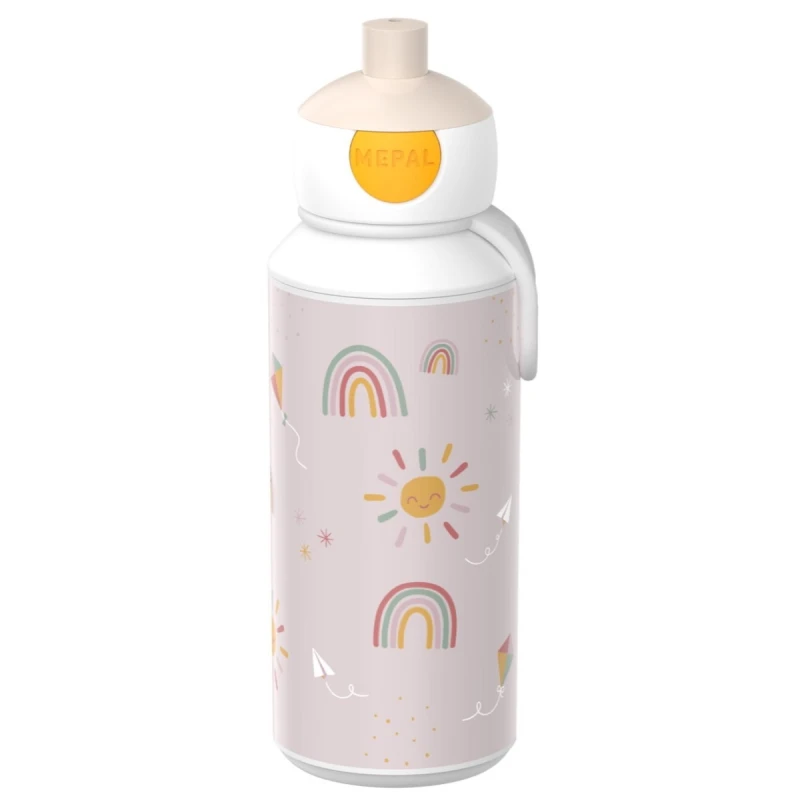 Mepal, Butelka Pop-Up Campus 400 ml Sunshine &amp; Rainbow 107410065245