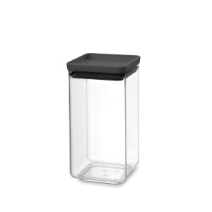 Brabantia, pojemnik kwadratowy 1,6l Tasty+ szary 122385