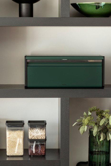 Brabantia, pojemnik kwadratowy 1,6l Tasty+ szary 122385
