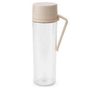 Brabantia, Butelka na wodę z sitkiem Make &amp; Take 500 ml Soft Beige 240980