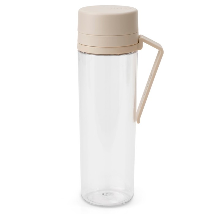 Brabantia, Butelka na wodę z sitkiem Make &amp; Take 500 ml Soft Beige 240980