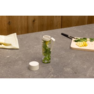 Brabantia, Butelka na wodę z sitkiem Make &amp; Take 500 ml Soft Beige 240980