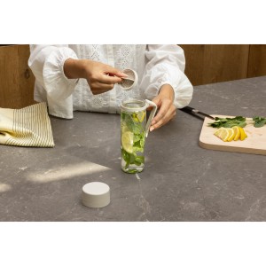 Brabantia, Butelka na wodę z sitkiem Make &amp; Take 500 ml Soft Beige 240980