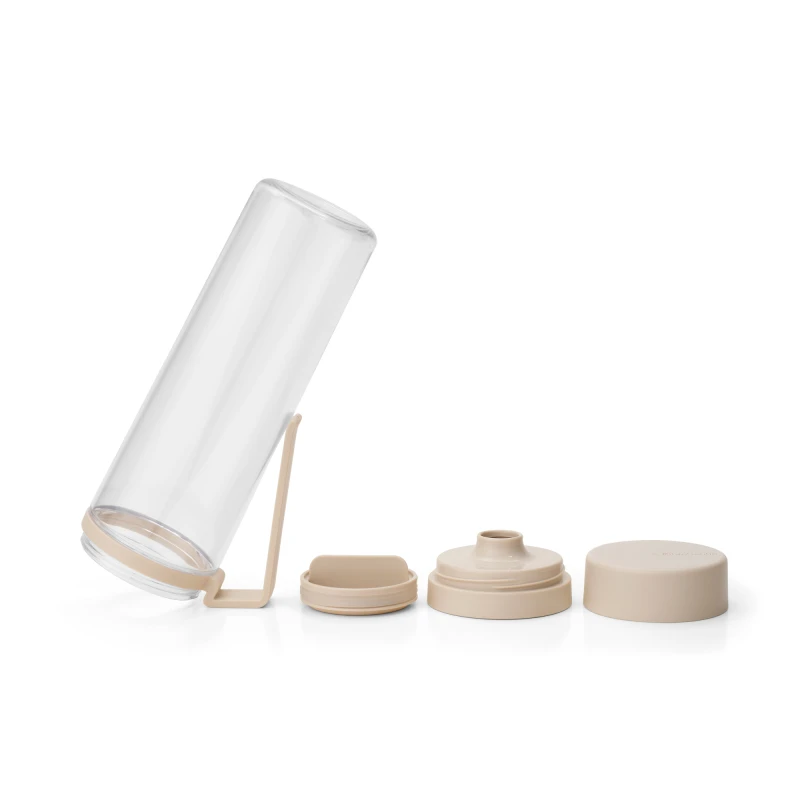 Brabantia, Butelka na wodę z sitkiem Make &amp; Take 500 ml Soft Beige 240980