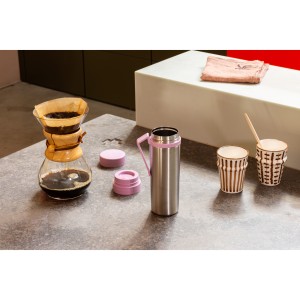 Brabantia, Butelka termiczna Make &amp; Take 500 ml Lilac Pink 244889