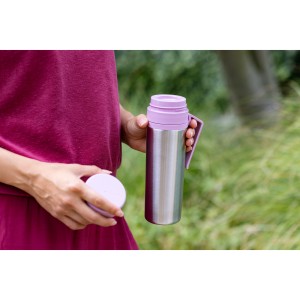 Brabantia, Butelka termiczna Make &amp; Take 500 ml Lilac Pink 244889