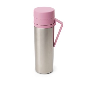 Brabantia, Butelka termiczna Make &amp; Take 500 ml Lilac Pink 244889