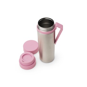 Brabantia, Butelka termiczna Make &amp; Take 500 ml Lilac Pink 244889